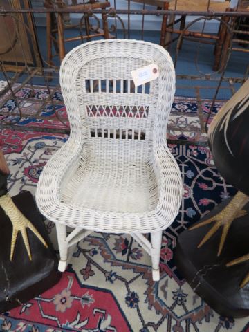 Appraisal: Antique Wicker Child's Rocker