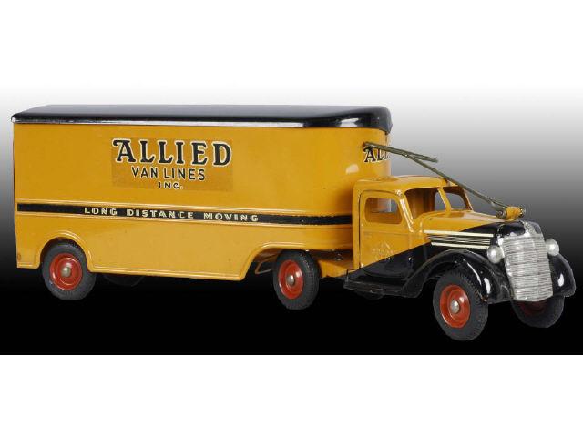 Appraisal: Pressed Steel Buddy L Allied Van Lines Truck Toy Description