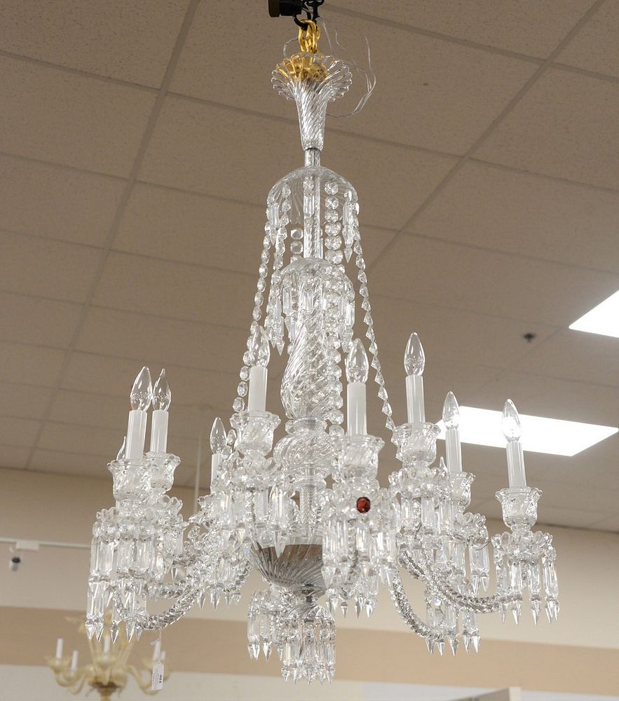 Appraisal: Baccarat Chandelier Grand Crystal having twelve arms and lights approximate