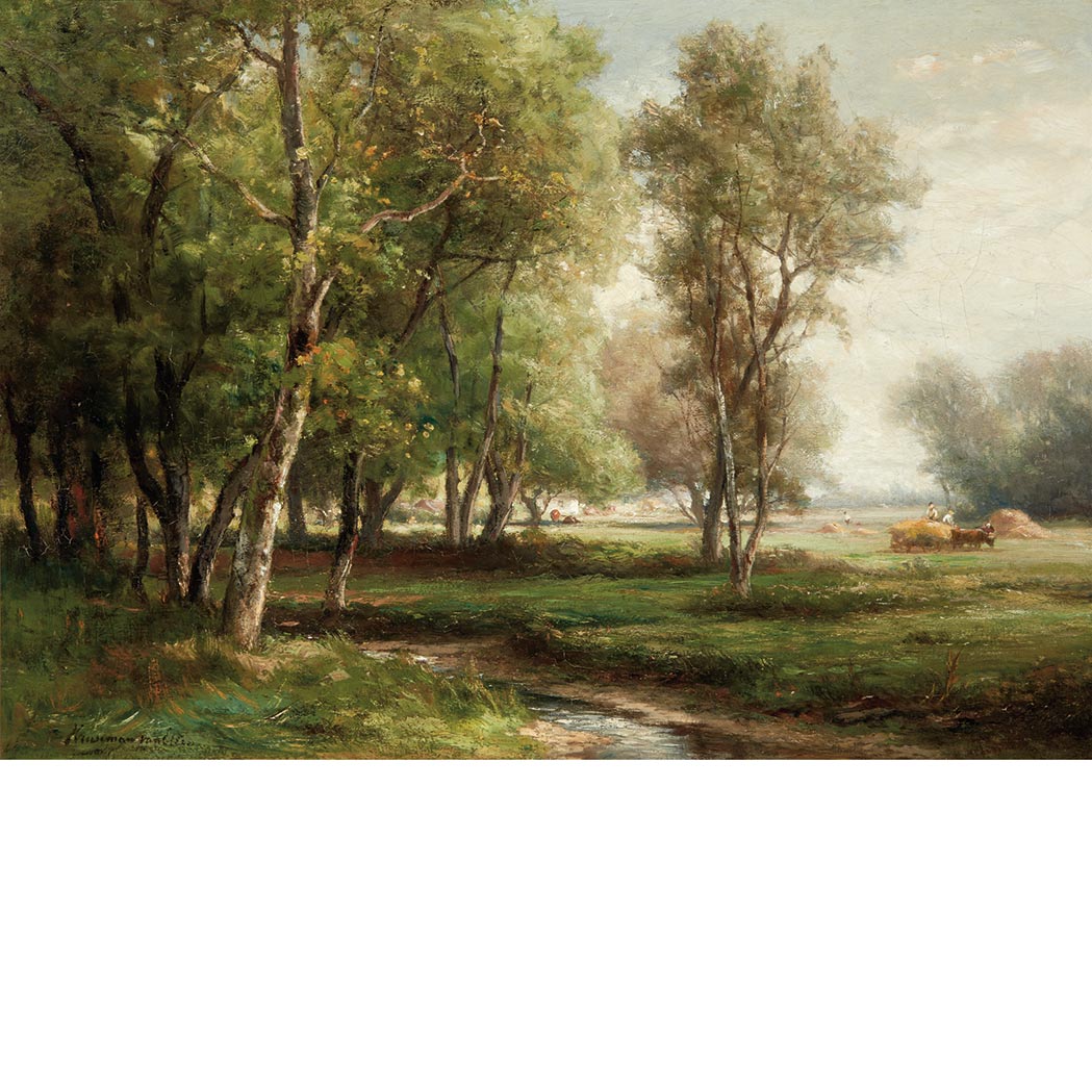 Appraisal: Hendrik-Dirk Kruseman van Elten American - Summer Landscape Long Island