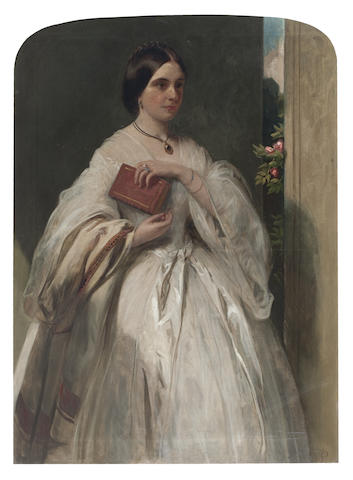 Appraisal: James Sant British - Portrait of th Countess of Rothes