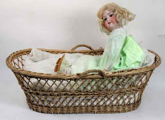 Appraisal: An Armand Marseille bisque headed doll made in Germany A