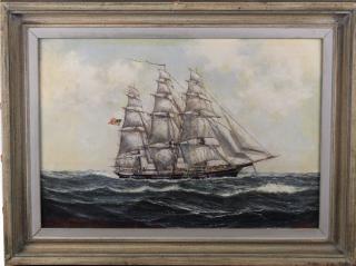 Appraisal: Robert Lee American Norway Robert Edmund Lee Lie - Oil