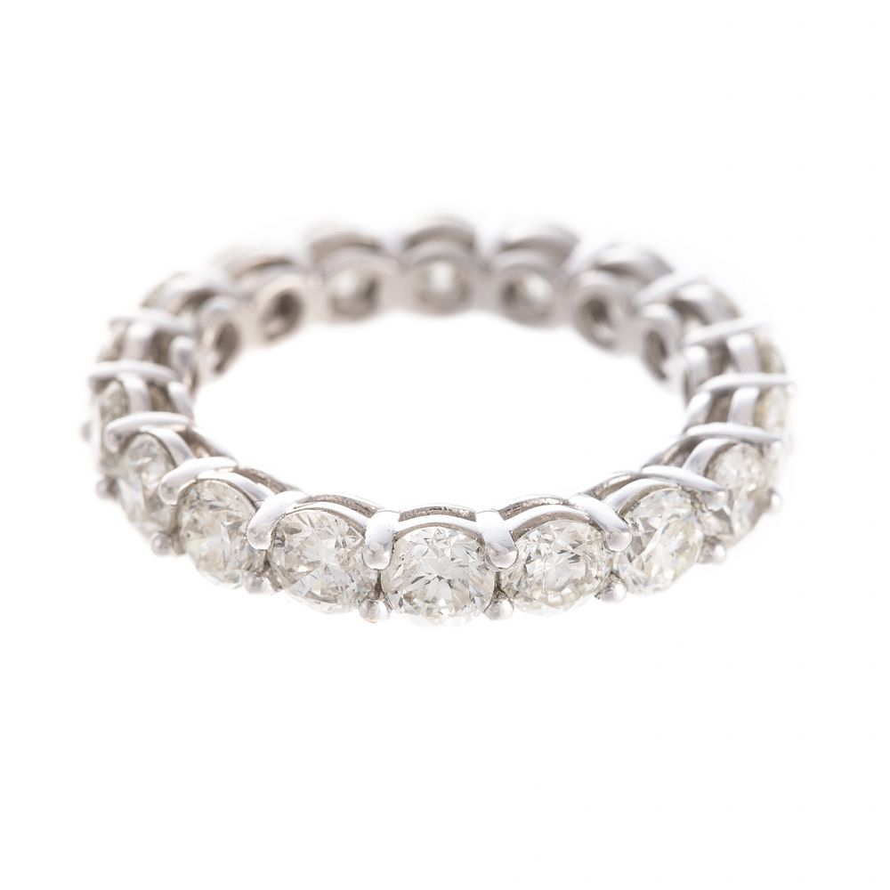 Appraisal: A ctw Diamond Eternity Band in K K white gold