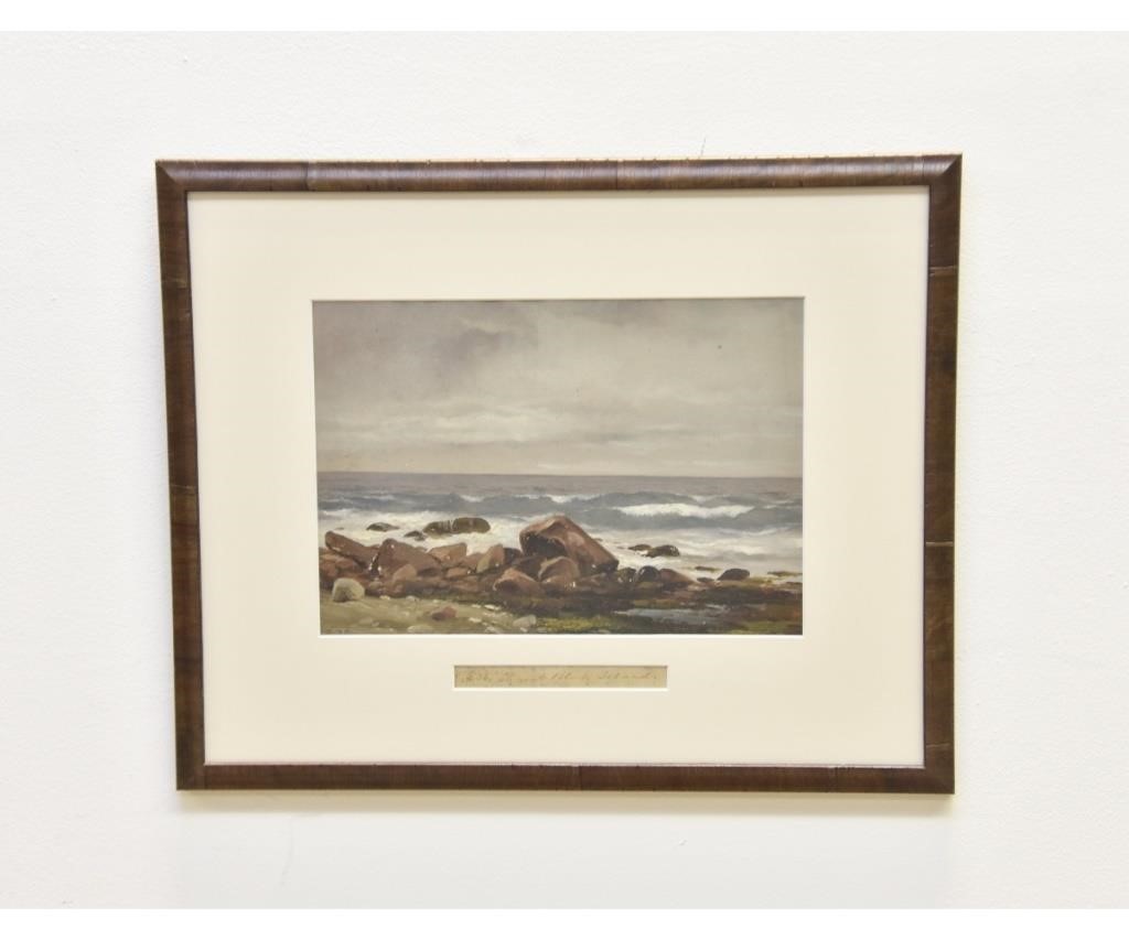 Appraisal: Charles Lanman American - framed and matted oil on paper