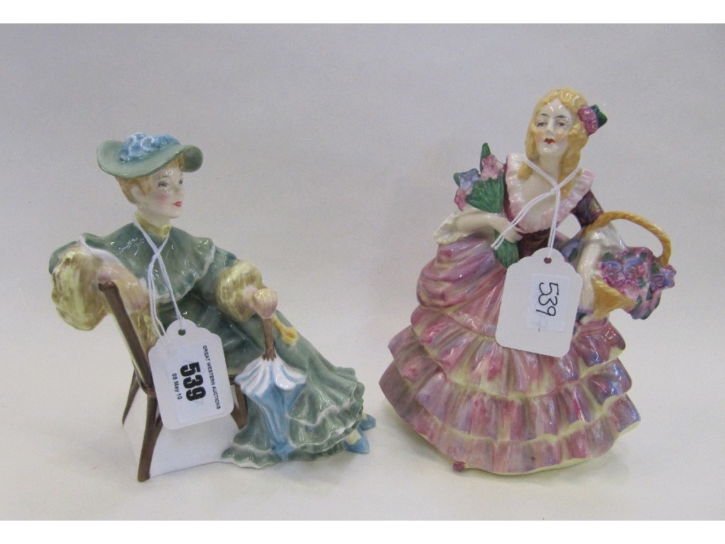 Appraisal: Royal Doulton figure 'Ascot' HN and another figure of a