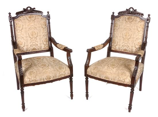 Appraisal: Sale Lot A Pair of Louis XV Style Fautieul each