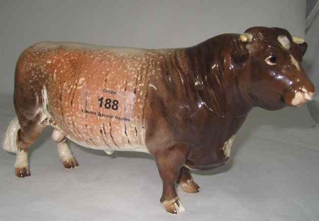 Appraisal: Beswick Model of Dairy Shorthorn Bull a f