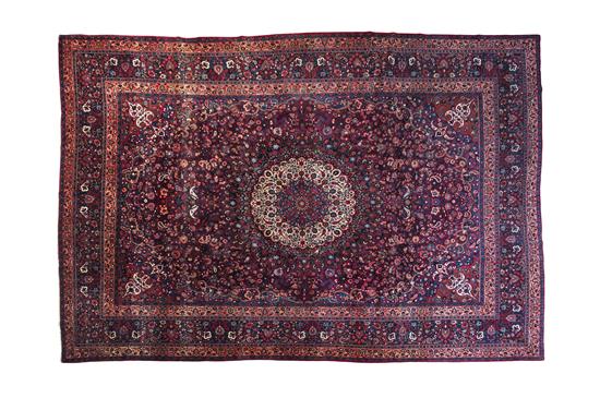 Appraisal: Sale Lot A Tabriz Wool Rug circa s feet x