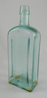 Appraisal: Medicine bottle Medicine- rectangular marked vertically on three panels 'Bristol's