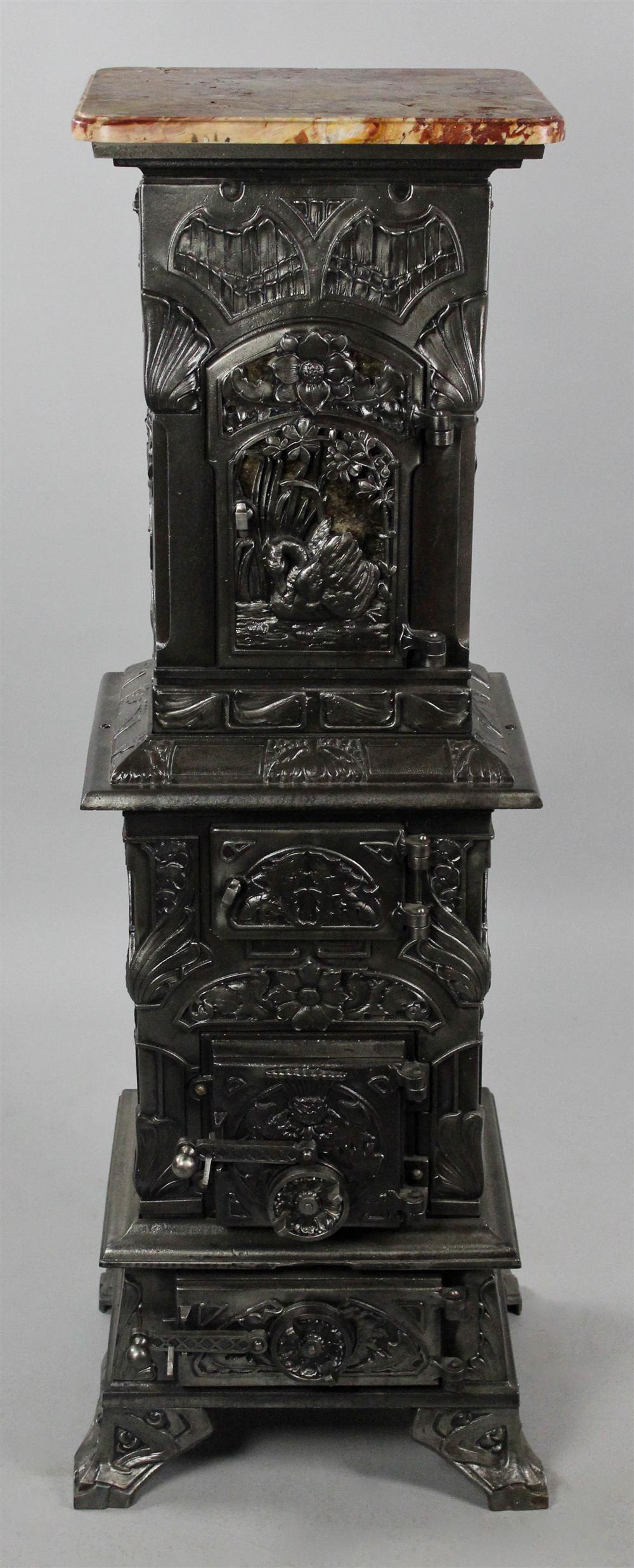 Appraisal: AMERICAN VICTORIAN CAST IRON PARLOR STOVE third quarter th Century