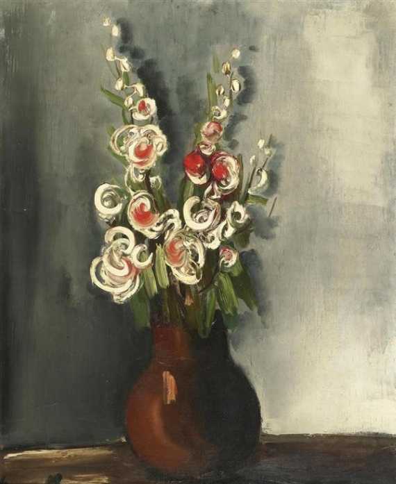 Appraisal: VLAMINCK MAURICE DE Paris - Rueil-la-Gadali re Flowers in a