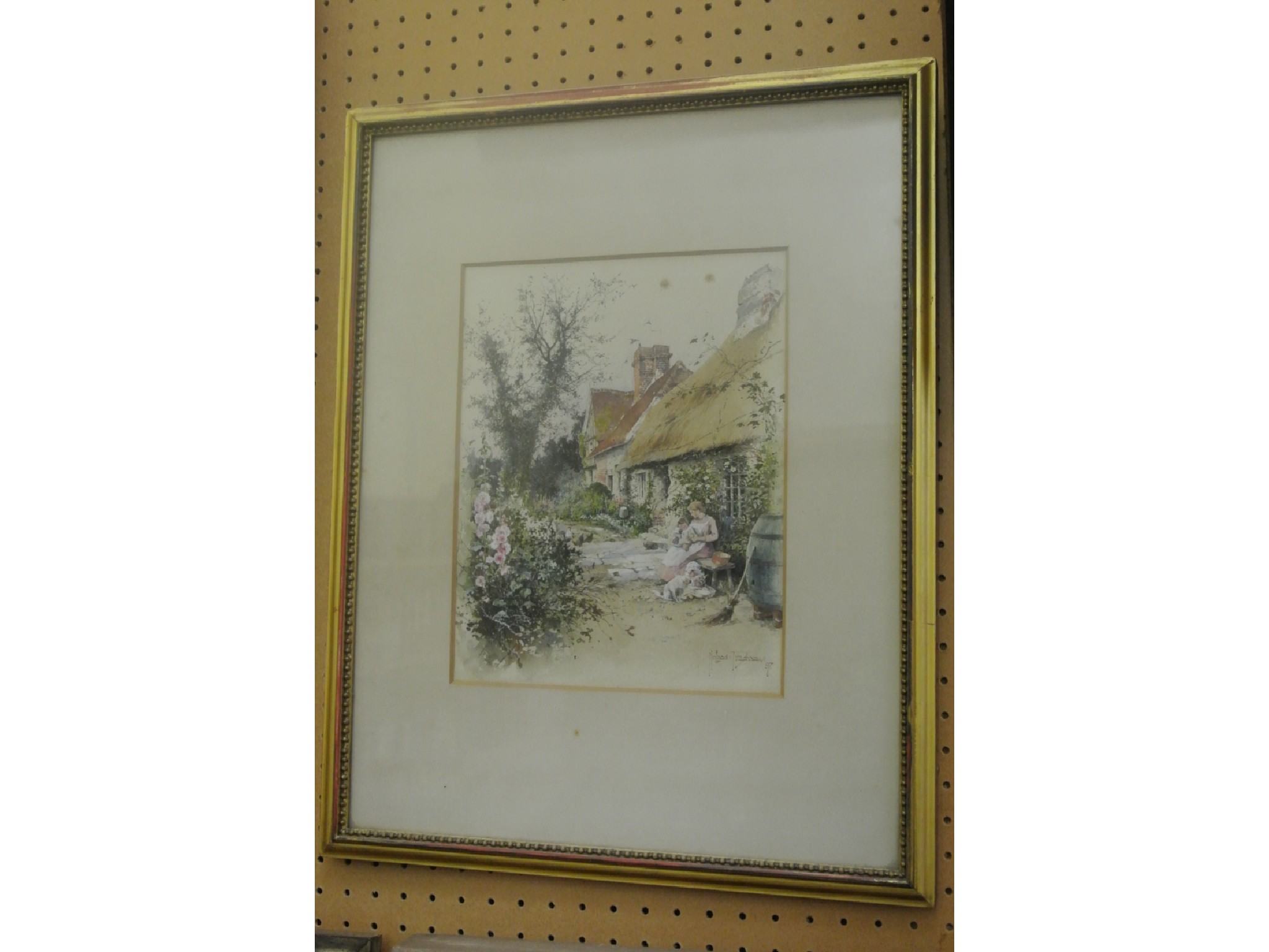 Appraisal: An early th century watercolour by Holland Tringham of a