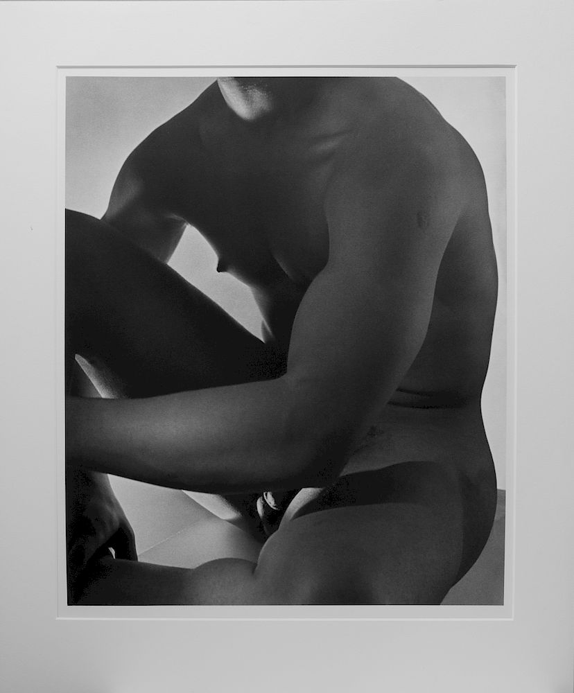 Appraisal: Horst P Horst - Male Nude Frontal N Y Lot