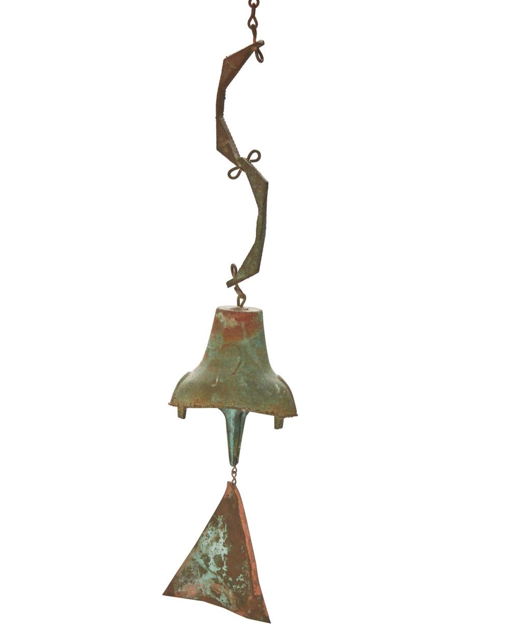 Appraisal: Paolo Soleri - Cosanti wind bell mid late th century