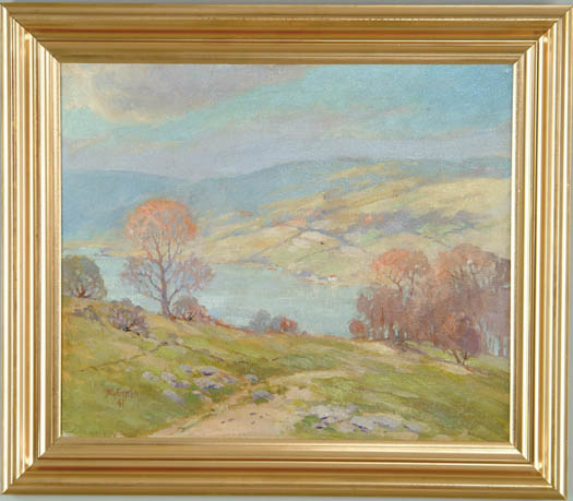 Appraisal: HARRY G AITKEN American - LATE AFTERNOON SUNLIGHT Oil on