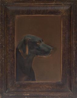 Appraisal: Pointer and Setter Reliefs Pointer and Setter Reliefs c frames