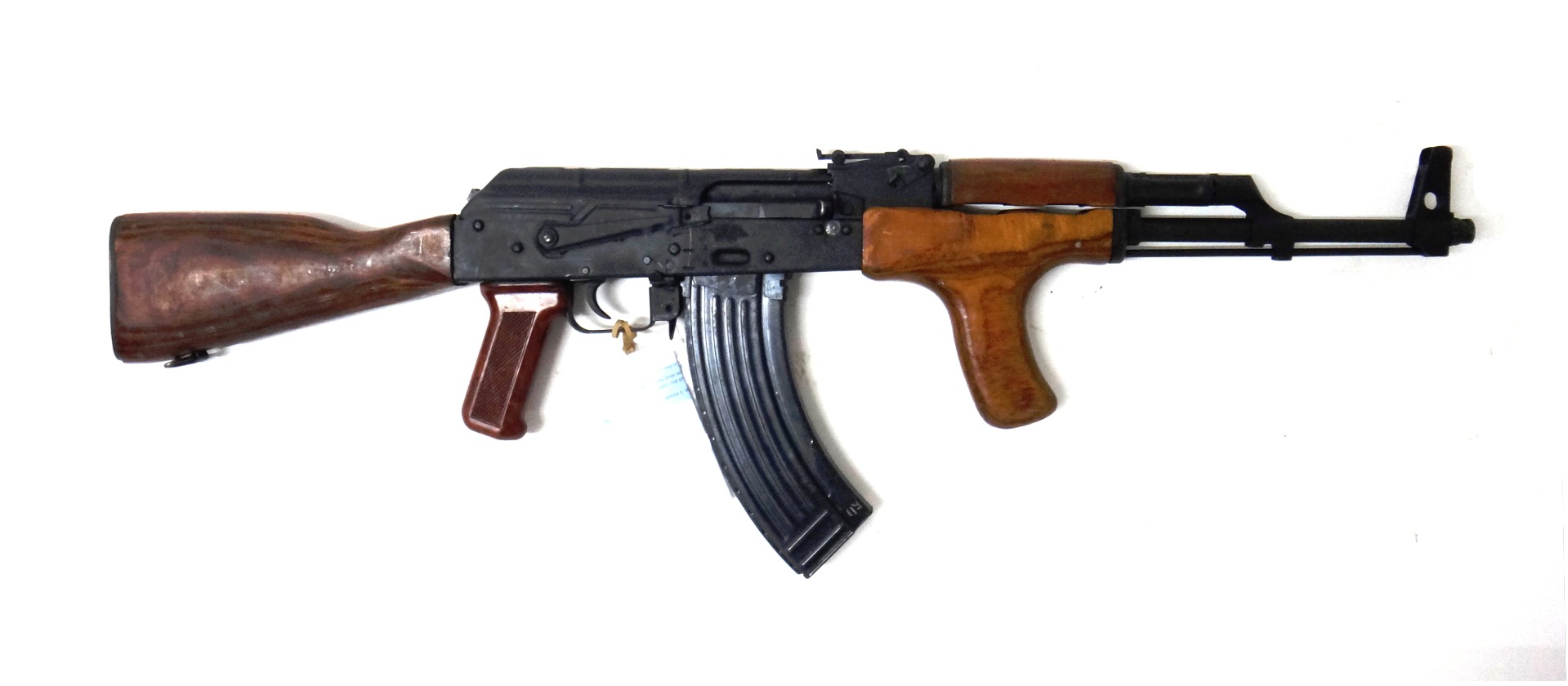 Appraisal: A mm Romanian AK assault rifle serial number SV deactivated