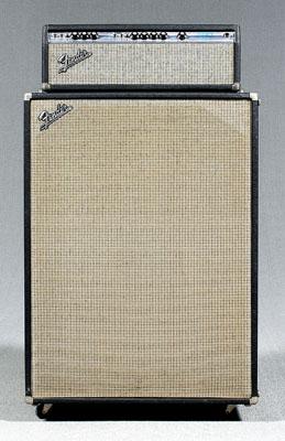 Appraisal: Fender Baseman amplifier head with matching cabinet x x in