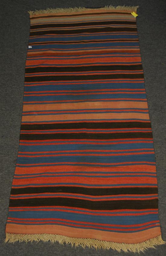 Appraisal: CAUCASIAN KILIM circa feet inch x feet Provenance From the