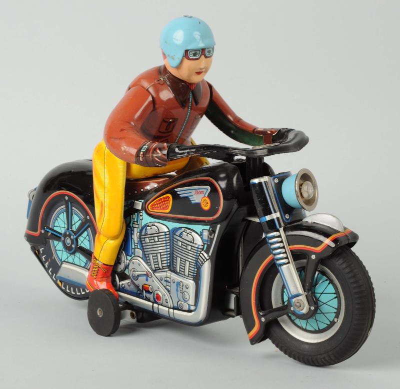 Appraisal: Modern Toys Japan Motorcycle Police Mechanical Toy In working order