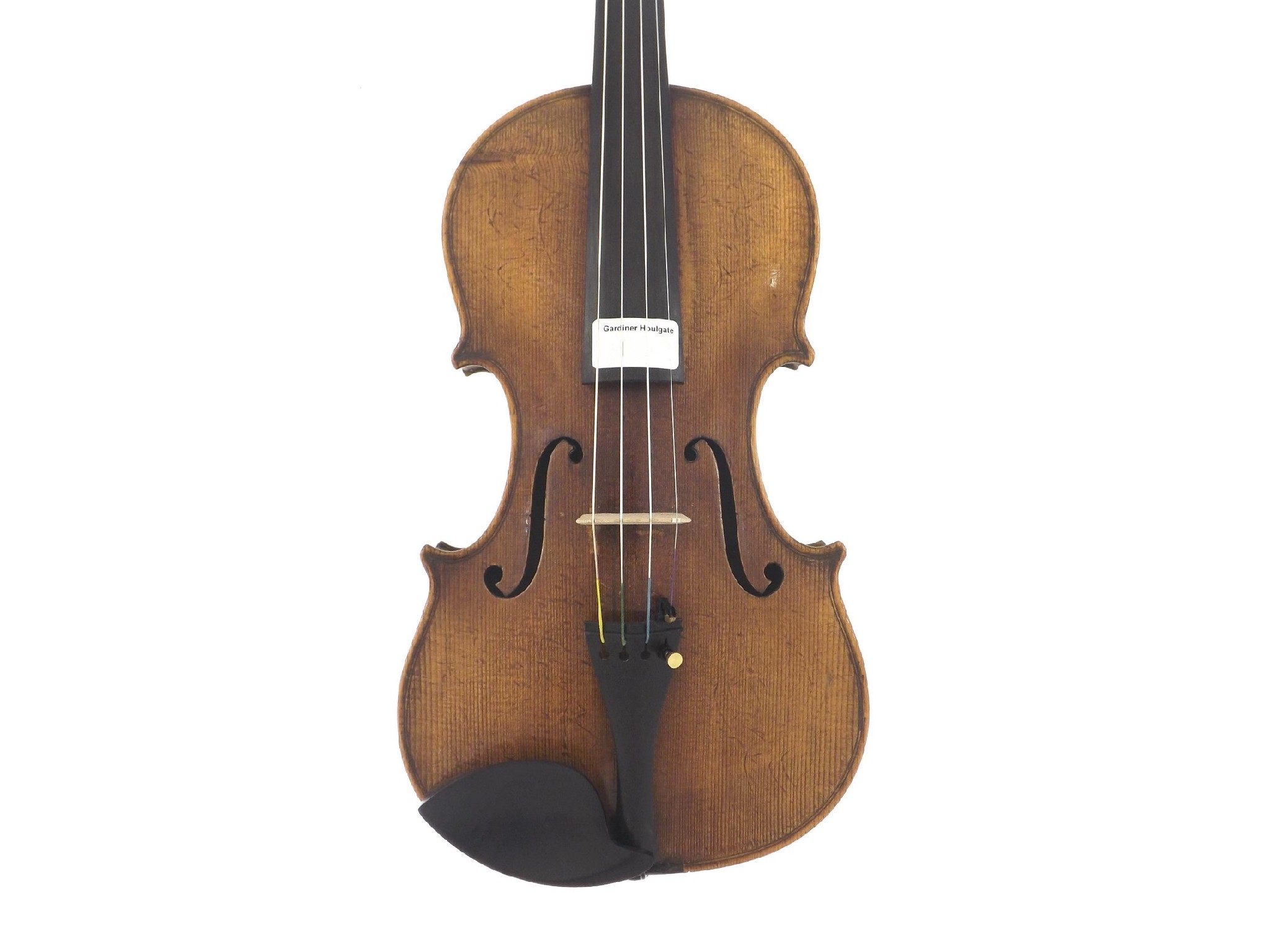 Appraisal: Good Bohemian violin circa cm case