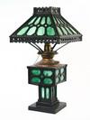 Appraisal: TABLE LAMP - Arts and Crafts design cast iron and