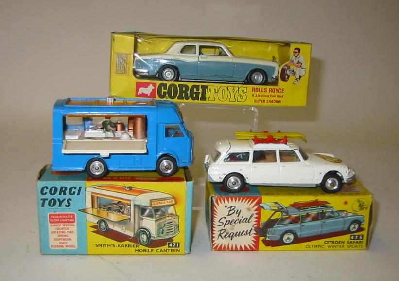 Appraisal: Rolls Royce Silver Shadow Citroen Safari Olympic Wintersports Karrier Snack