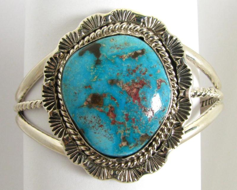 Appraisal: Artist signed Navajo Bracelet by Thomas Harrison sterling silver and