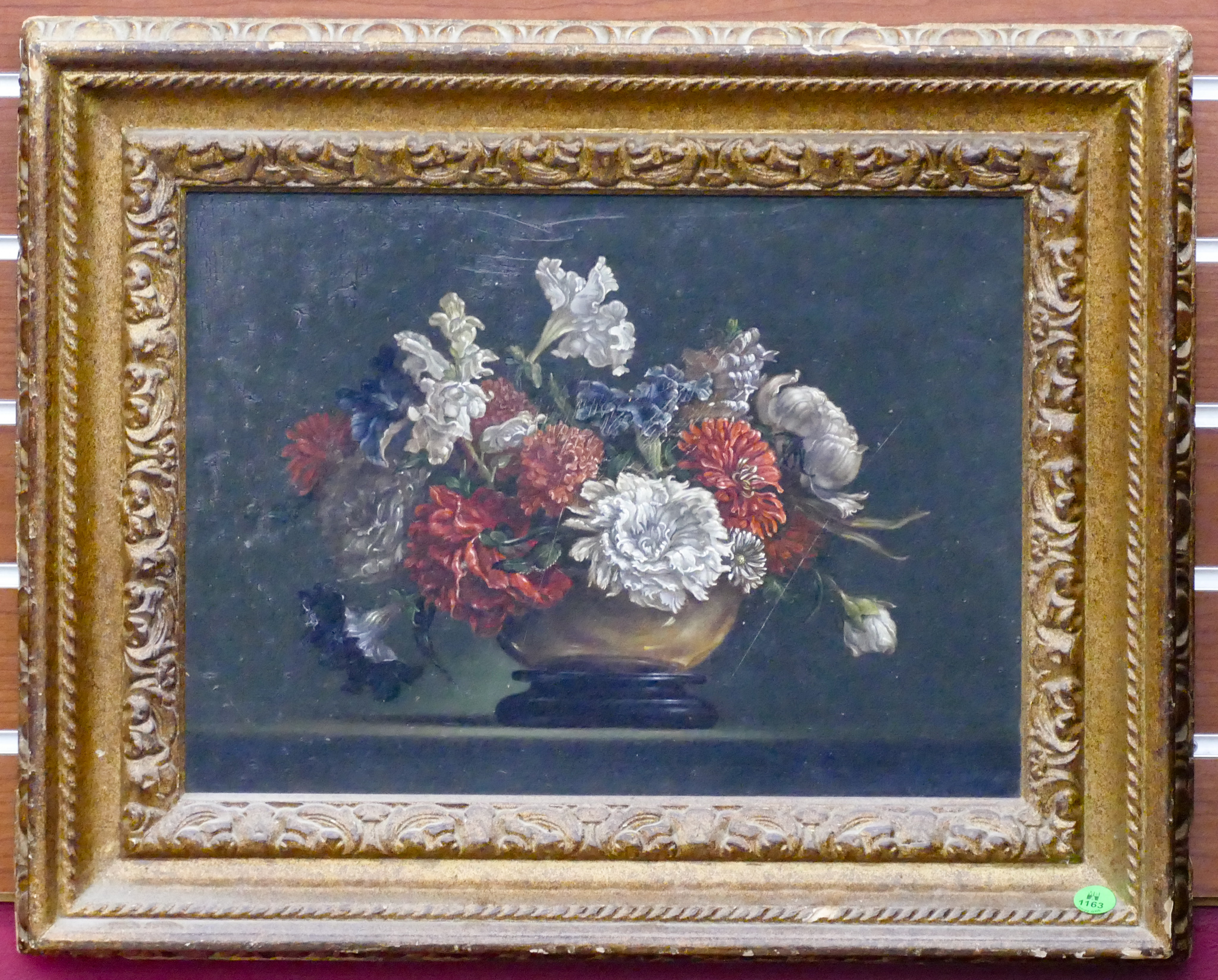 Appraisal: Robert White - Pennsylvania ''Floral Still Life'' Oil on Masonite