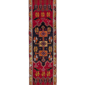 Appraisal: A Turkish Malatya Wool Rug th Century feet inches x