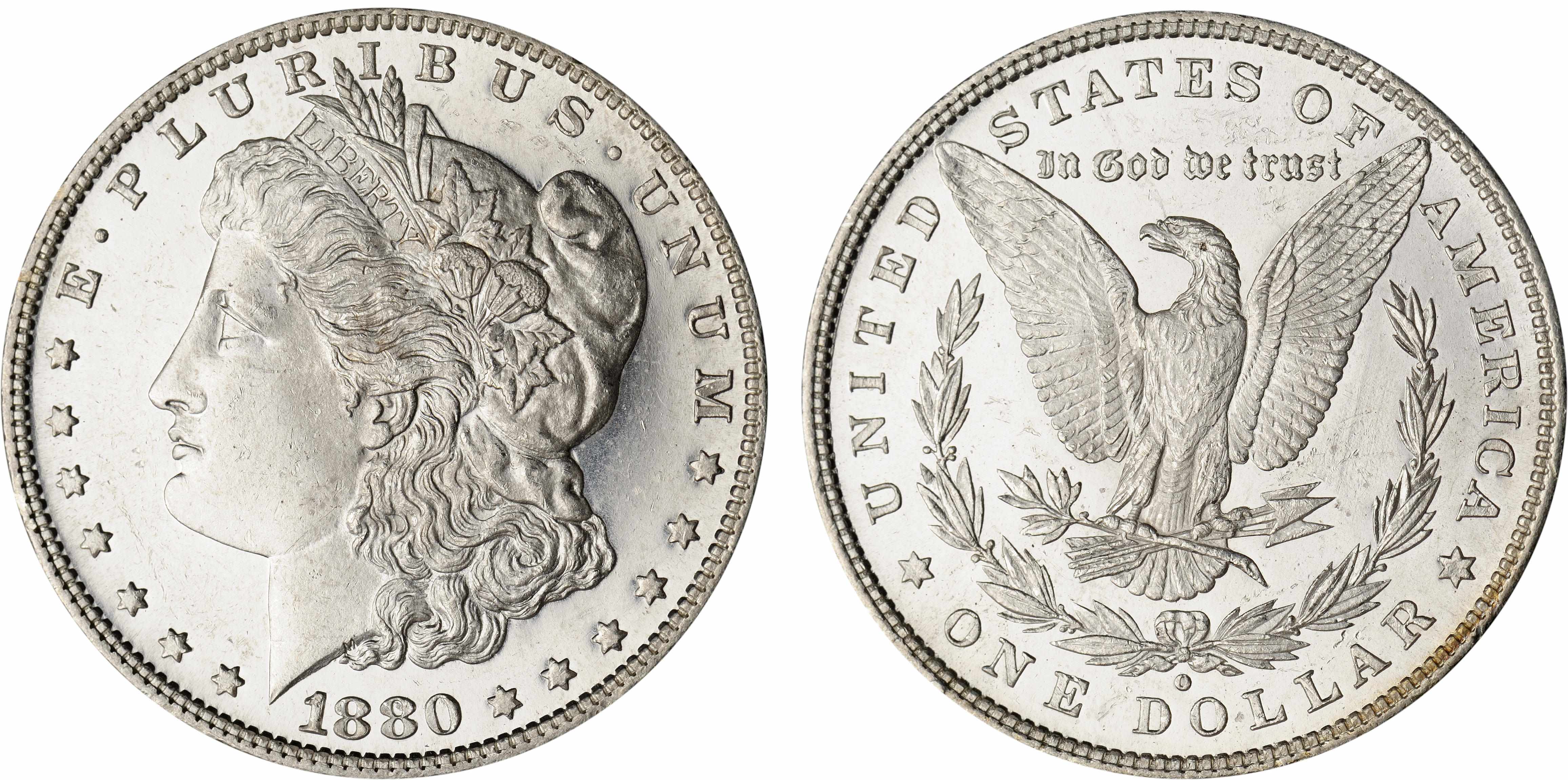 Appraisal: -O Writing in the book The Morgan and Peace Dollar