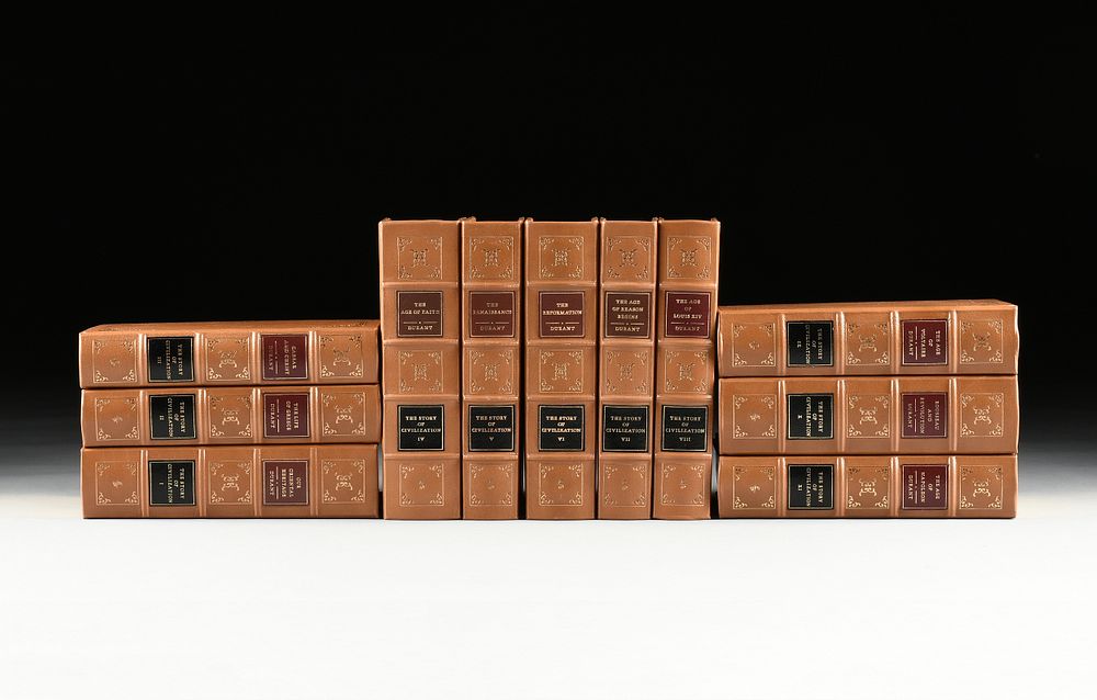 Appraisal: A GROUP OF ELEVEN EASTON PRESS TITLES FROM DURANT The