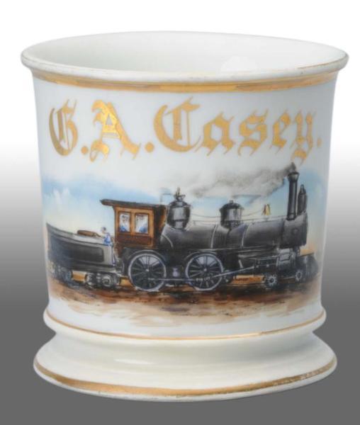 Appraisal: Locomotive Occupational Shaving Mug Description Marked J P L France