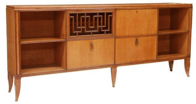 Appraisal: Italian mid-century modern sideboard attributed to Gio Ponti Italian -