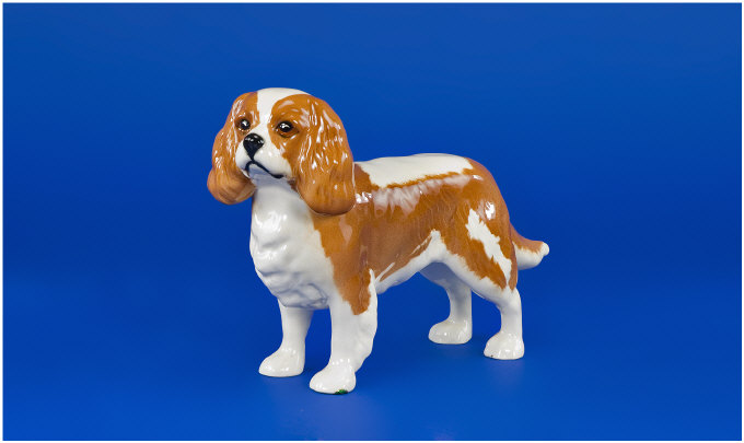 Appraisal: Beswick Animal Figure King Charles spaniel Blenheim Model No A