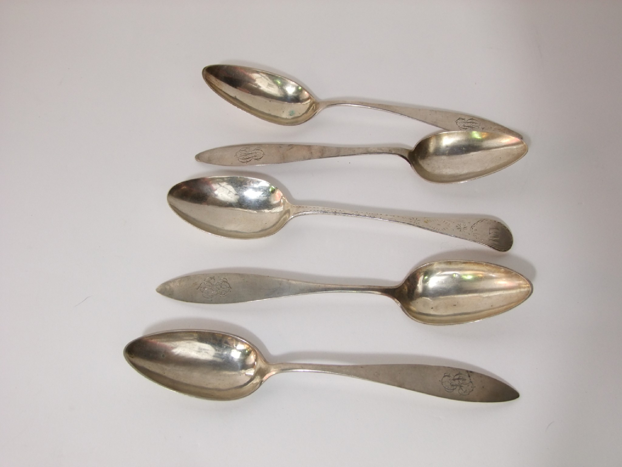 Appraisal: A Georgian silver Old English pattern tablespoon Richard Ferris Exeter