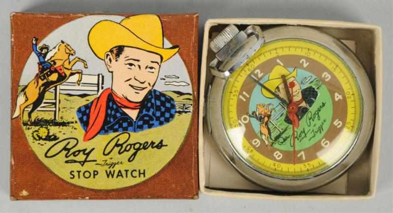 Appraisal: Roy Rogers Western Character Pocket Watch Circa Made by Bradley