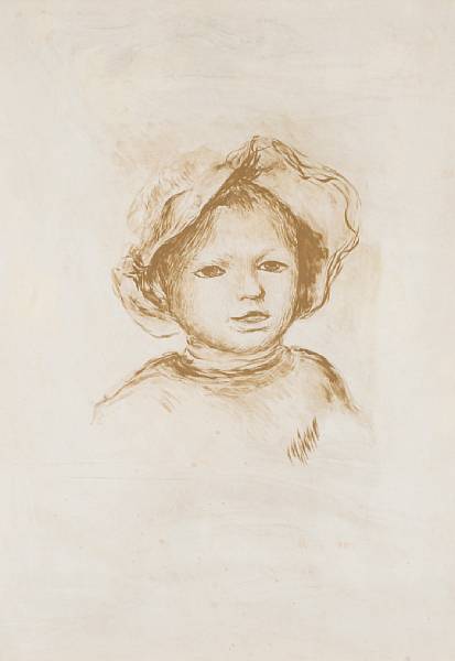 Appraisal: Pierre-Auguste Renoir French - Pierre Renoir de face D S