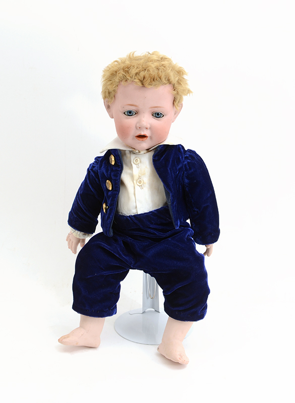 Appraisal: JOHANN DANIEL KESTNER BISQUE HEAD BOY DOLL '' boy doll