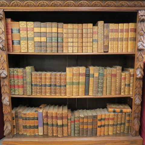 Appraisal: Volume Leather Bound Book Lot appear to be all th