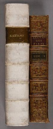 Appraisal: CLASSICAL AND MODERN BINDINGS volumes th and th centuries all