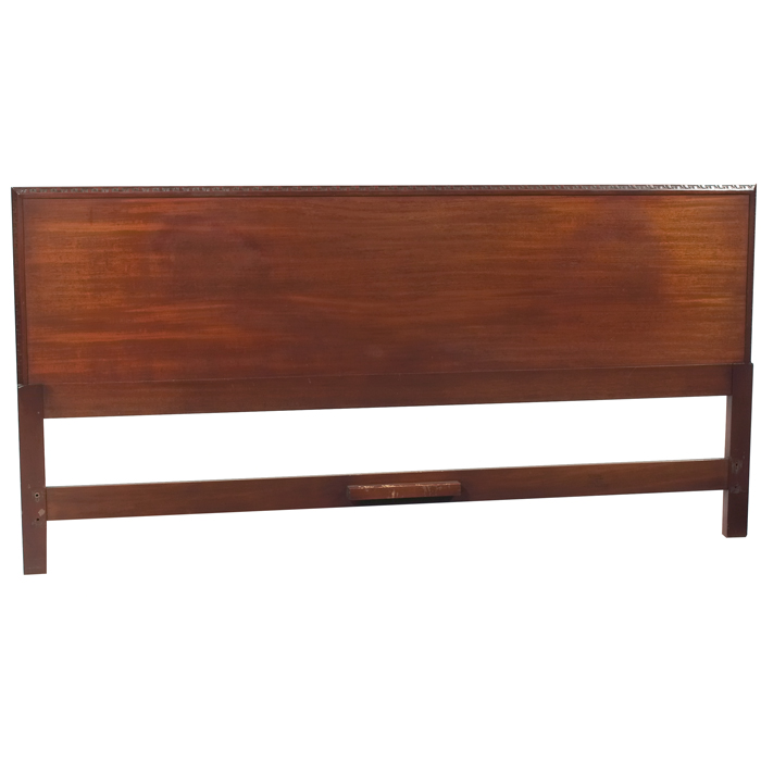 Appraisal: Frank Lloyd Wright headboard manufactured by Heritage Henredon king-size with