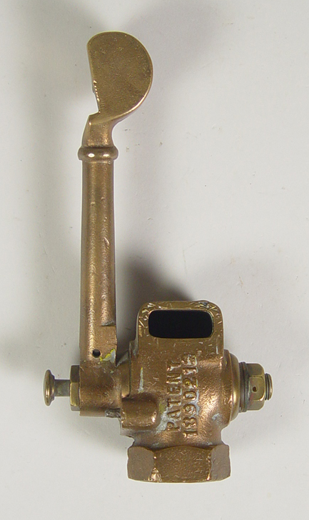 Appraisal: Brass Steam Whistle Early 's Sherburne Co Boston Mass Cast