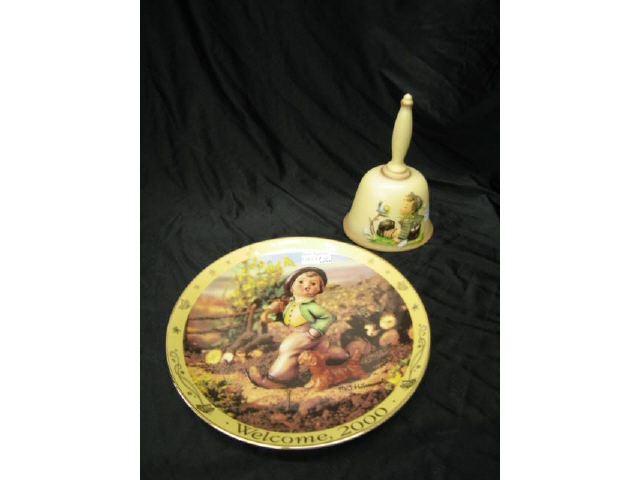 Appraisal: Hummel Items bell plate