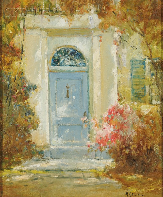 Appraisal: Anthony Thieme American - Southern Doorway Signed A Thieme l