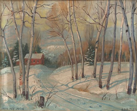 Appraisal: BETTS Harold Harrington American - ''Iron Mt Mich '' OIL