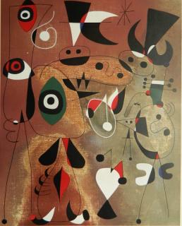 Appraisal: Joan Miro lithograph Joan Miro Spanish - - Untitled- lithograph