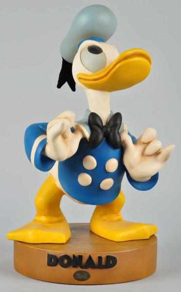 Appraisal: Walt Disney Big Fig Donald Duck Figure Description Marked Disney