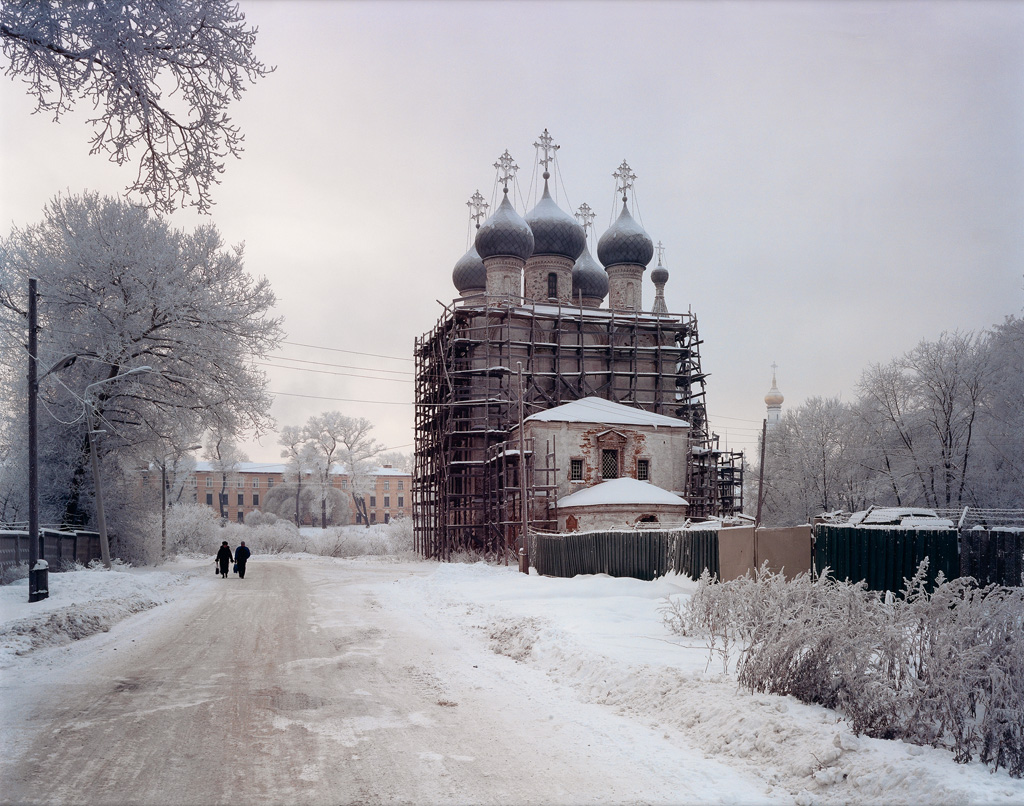 Appraisal: ANDREW MOORE - Abandoned Church Vologda Ukraine Russia Chromogenic dye